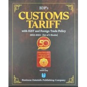 BDP's Customs Tariff with IGST and Foreign Trade Policy by Anand Garg (3 Vols. 2022-23)